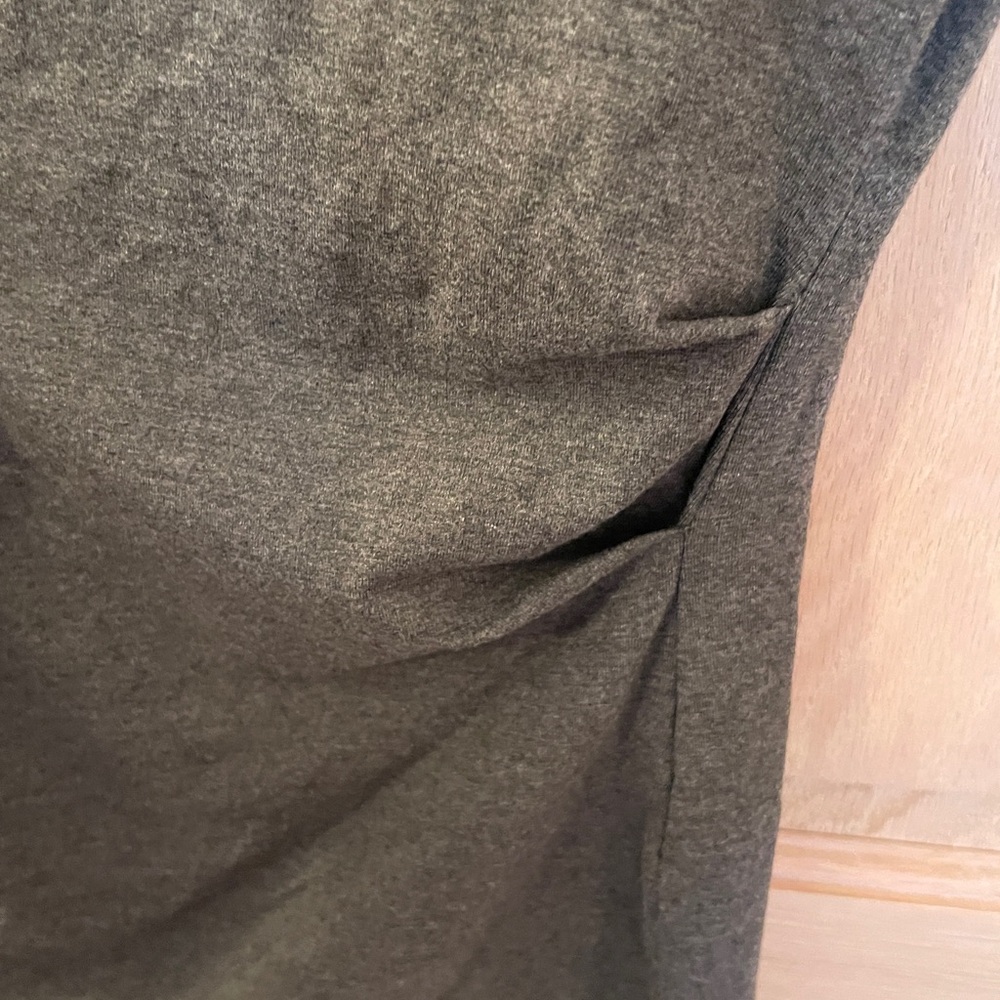 MM Lafleur Gray Asymmetrical Top Sz L - Picture 6 of 7